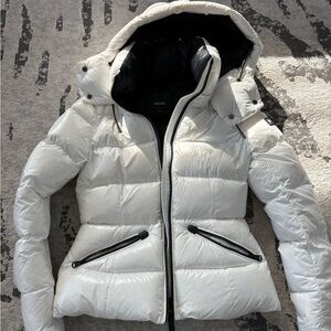 Mackage Madalyn White Puffer Jacket Ski